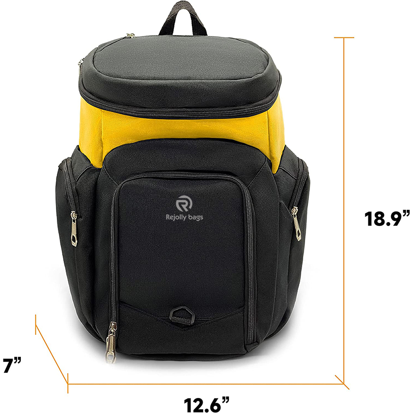 Soccer Backpack 30L for Soccer, Volleyball, Basketball with Ball Compartment Ball Bag RJ196119