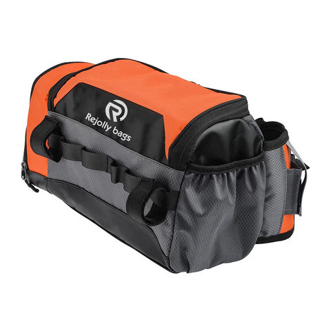 Outdoor Fishing Storage Pack, Water-Resistant Fishing Bag Waist Bag Fanny Pack Fishing Rod Bag