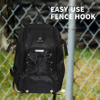 Backpack Bag for Youth,Boys and Adult with Fence Hook Hold 2 Tee Ball Bats, Batting Glove, TBall Gear Bags RJ19683