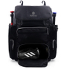 Large Expandable Bat Pack, Baseball Bat Bag Backpack, Large Capacity Holds 4 Bats,2 Drink Pockets Baseball Bags RJ19681