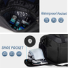 Gym Bag for Women Men Duffel Bag with Shoe Pocket & Waterproof Pocket Water-resistant Sport Duffel Bags RJ204235