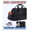 Large Travel Duffel Bags with Shoe Compartment,Carry On Weekender Overnight Bags for Men Duffel Bags RJ204209