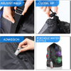 Extra Large Ball Bag, Mesh Soccer Ball Bag, Adjustable Shoulder and Portable Strap Design fit Coach,Adults and Kids Ball Bag RJ19687