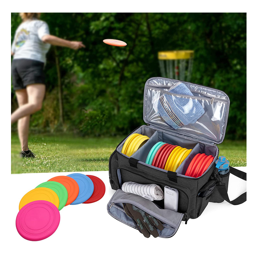 Multi Functional Student Outdoor Sports Disc Bag Pet Frisbee Equipment Bag Frisbee Athlete Tote Bag