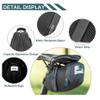 Bike Saddle Bag Bike Storage Bag Under Seat Strap-on Cycling Wedge Pack for Mountain Road Bikes