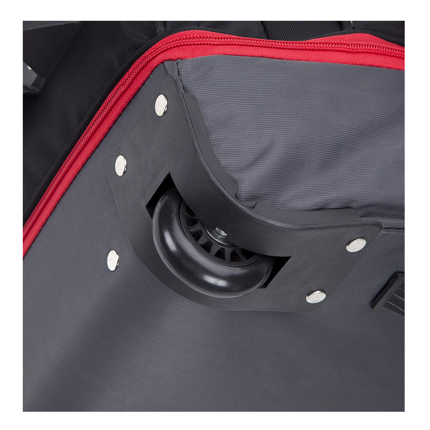 Wheeled Trolley Holdall Lightweight Luggage Suitcase Duffle Bag Rolling Hold Travel Bag