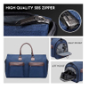 Convertible Garment Bag with Toiletry Bag 2 in 1 Hanging Suitcase Suit Travel Bags