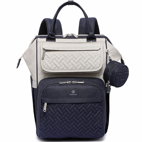Multifunction Large Baby Bags with Changing Pad & Stroller Straps & Pacifier Case Unisex Stylish Travel Back Pack Nappy Changing Bag for Moms Dads Diaper Bag