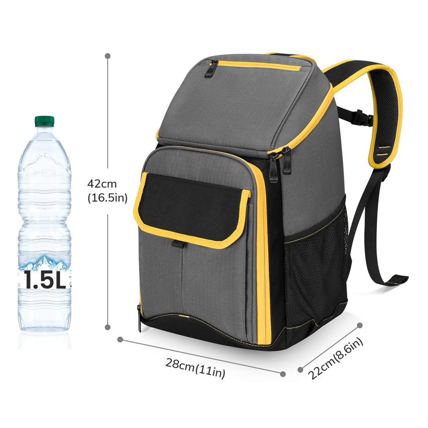 Versatility Cooler Backpack Lightweight Insulated Soft Lunch Bag Leak-Proof Picnic Bottle Bag