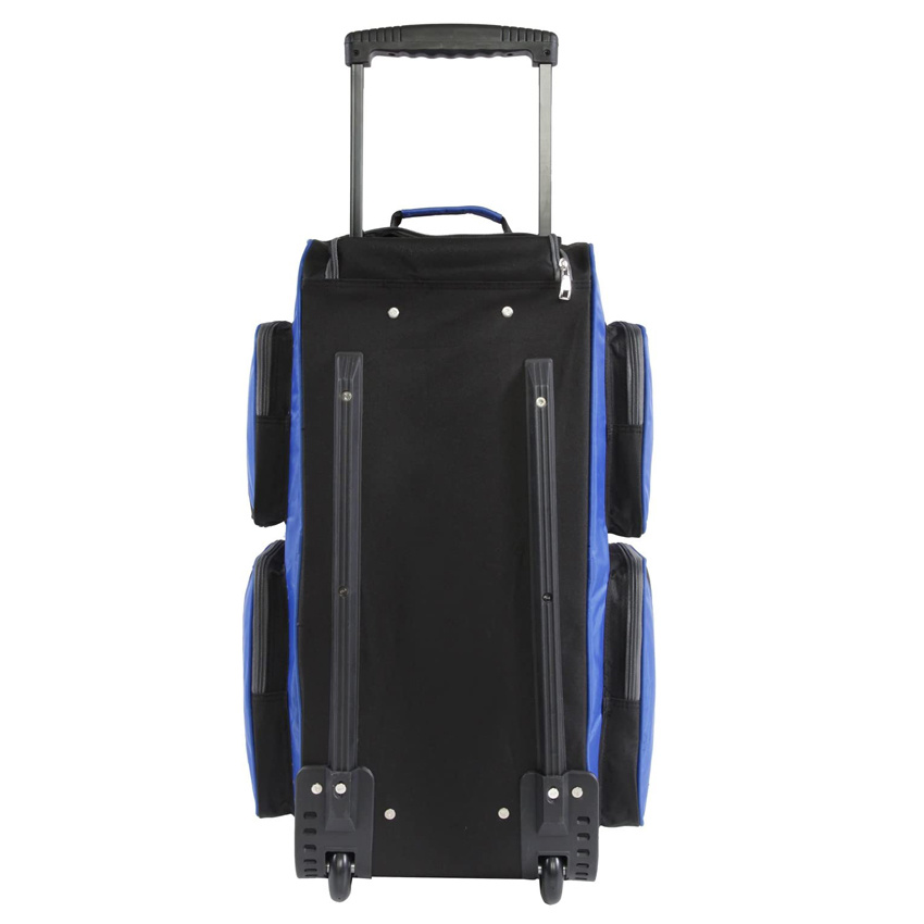 Rolling Duffel Bag Large Capacity Travel Luggage Bag Upright Wheeled Bag