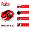 First Responder Bag for Trauma Professional Multiple Compartment Kit for Emergency Medical Supplies