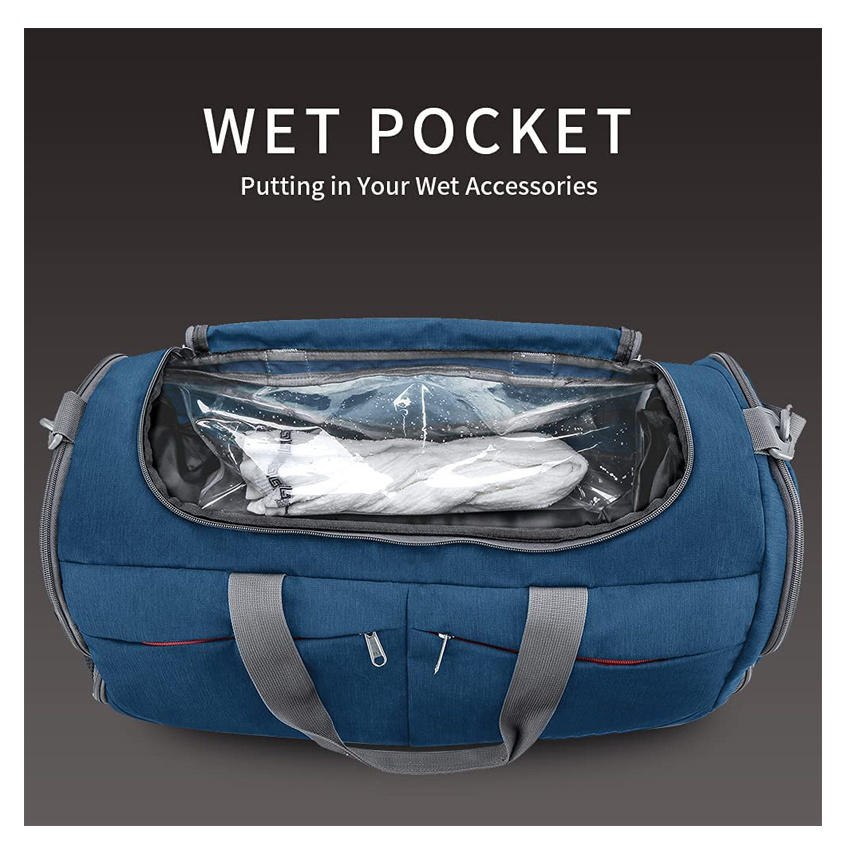 Durable Premium Spacious Sports Gym Bag Carry on Luggage Holiday Duffel Bag