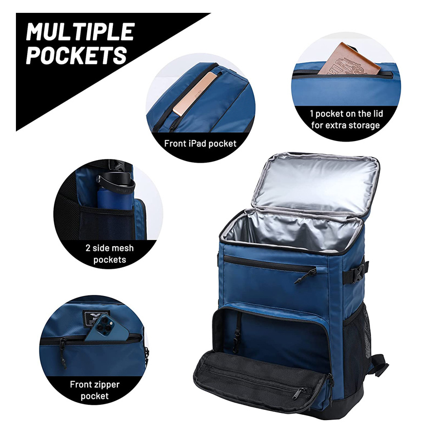 Leakproof and Waterproof Cooler Backpack High Quality Beach Picnic Lunch Bag