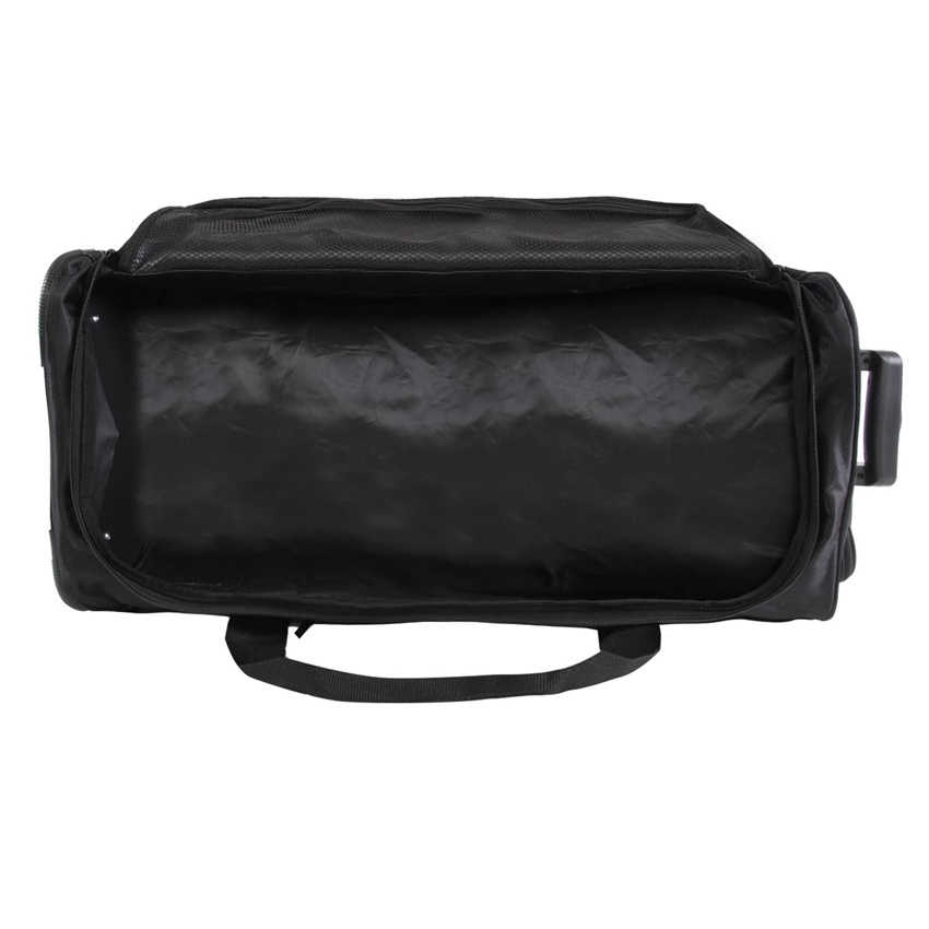 Roomy Wheeled Duffel Travel Bag Upright Trolley Bag Outdoor Rolling Bag