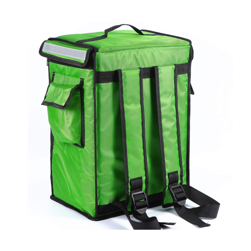 Durable Insulated Food Delivery Backpack Cooler Bag Portable Pizza Delivery Thermal Bag