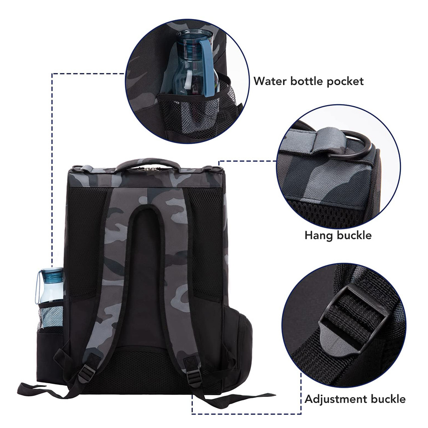 Stylish Golf Bag Functional Frisbee Bag Foldable Disc Golf Bag