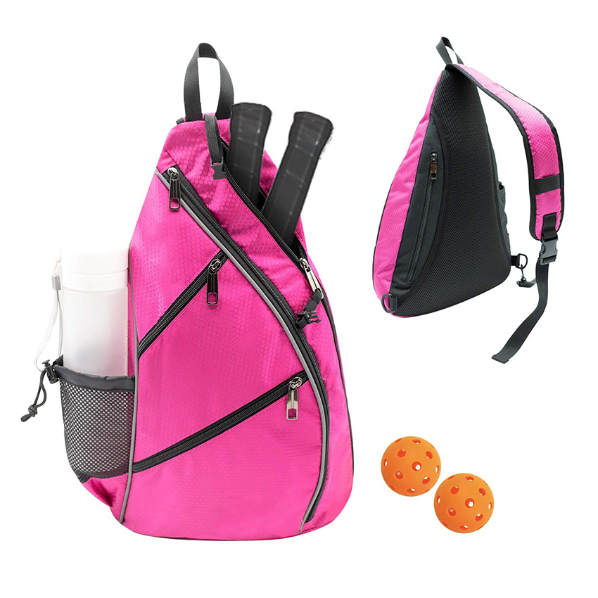 Gym Professional Crossbody Sports Backpack Tennis Racket Bag Women Pink China Wholesale Bag