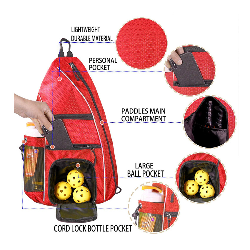 Lightweight Travelling Bag Hiking Backpack Durable Waterproof Tennis Bag Racket Bag