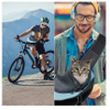 Breathable Mesh Puppy Carrier Portable Adjustable Travel Cat Sling Bag