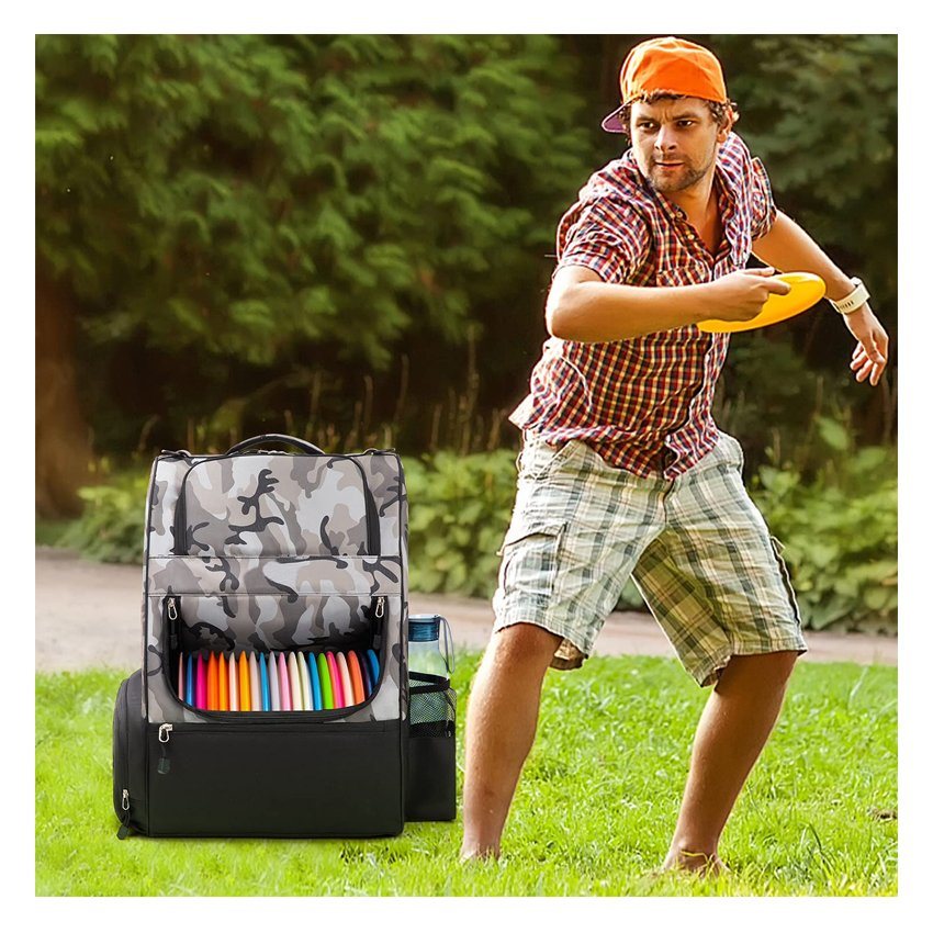 Outdoor Sports Frisbee Bag Durable Disc Bag Professional Plate Bag Pet Toy Backpack