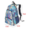 Plant Leaves Print Outdoor Bag Portable Tennis Backpack Versatile Student Bag