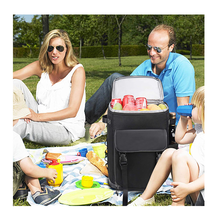 Leakproof Cooler Backpack Camping Hiking Tote Bag Warm Lunch Bag Insulated Ice Bag