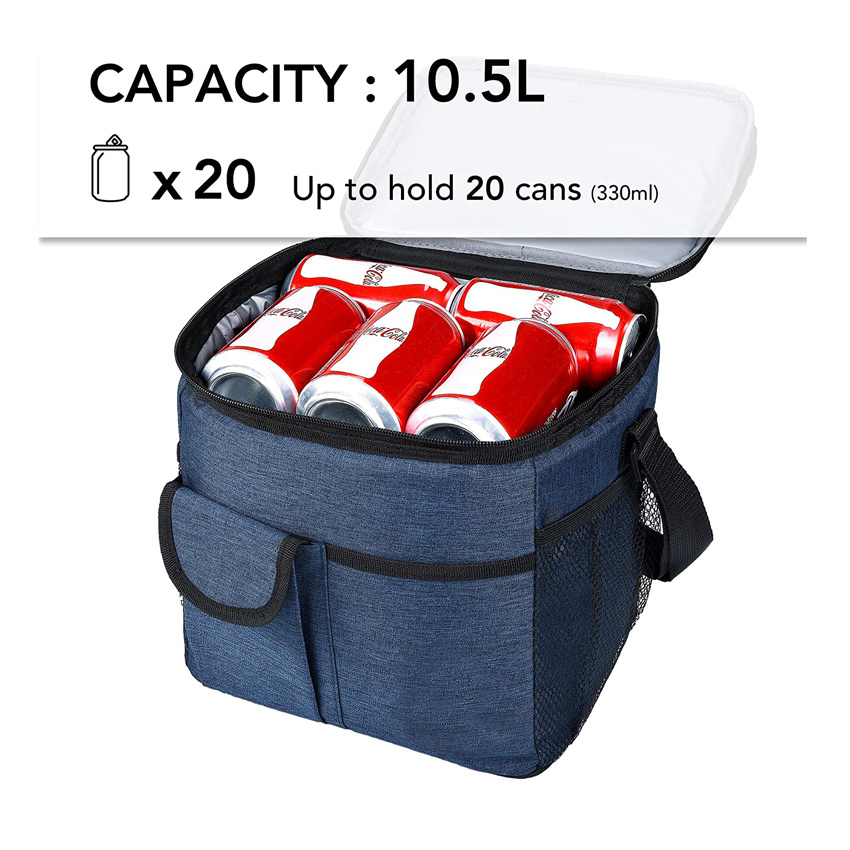 Wholesale Insulated Bag Ice Cooler Box Beach Bottle Bag Food Delivery Bag