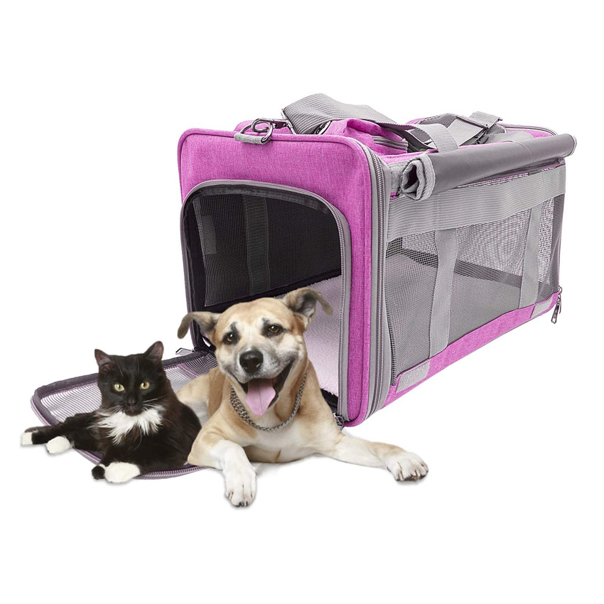 Pet Supply Dog Carrier Bag Pet Cage Travel Tote Bag for Dog and Cat