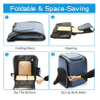 Dog Travel Carrier Backpack Puppy Outdoor Bag Visibility and Ventilation Pet Cage