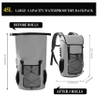 Roll Top Waterproof Backpack Floating Dry Bag Backpack Water Sports Bag