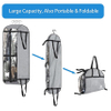 Closet Storage Hanging Clothes Carry on Moving Bags for Suit Travel Cover Garment Bag