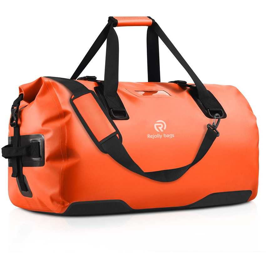 Large Waterproof Duffle Travel Dry Duffel Bag Heavy Duty Bag with Durable Straps & Handles for Kayaking Paddleboarding Boating Rafting Fishing Duffel Bag