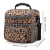 Insulated Picnic Bag Beach Cooler Bag Leopard Thermal Insulation Food Bag