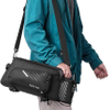 Bicycle Rack Rear Carrier Bag Commuter Bike Luggage Bag Pannier with Rain Cover