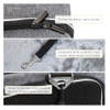 Airline Approved Pet Dog Cat Soft Sided Carrier 2 Side Expandable Collapsible Cat Carrier