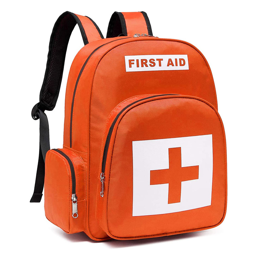 First Aid Bag Medical Backpack First Responder Trauma Treatment Hiking Travel Bag