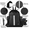 with Shoe Compartment and Two Water Bottle Holder Sport Gym Bag