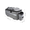 Bicycle Cooler Bag for Cold or Hot Items Bike Rear Rack Storage Case Bike Pannier Bag