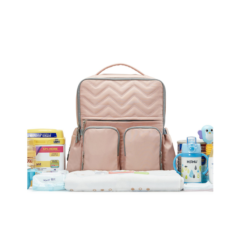 Wholesale Outdoor Baby Diaper Bag Fashion Mommy Travel Bag Baby Carry Bag