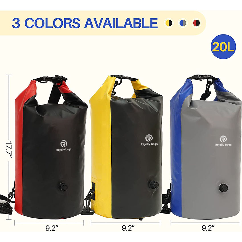 Multi-function Waterproof Floating Backpack Lightweight Roll Top Storage Bag RJ228380