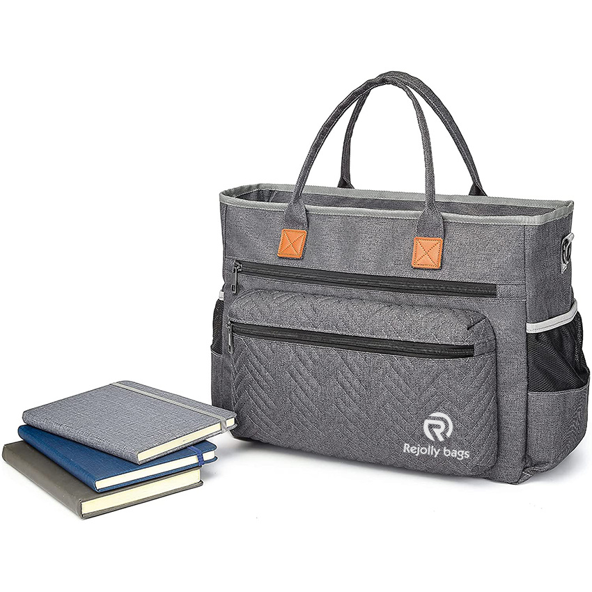 Teacher Bag for Work, Messenger Shoulder Bag Fits 15.6 Inch, Business Handbag Satchel Purse Tote Bag