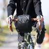 Waterproof Bicycle Front Tube Bag with Shoulder Strap Raincover for Mountain Bike Bag