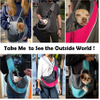 Pet Dog Sling Carrier Puppy Sling Bagadjustable Strap Mesh Hand Free Satchel Bag for Outdoor Travel
