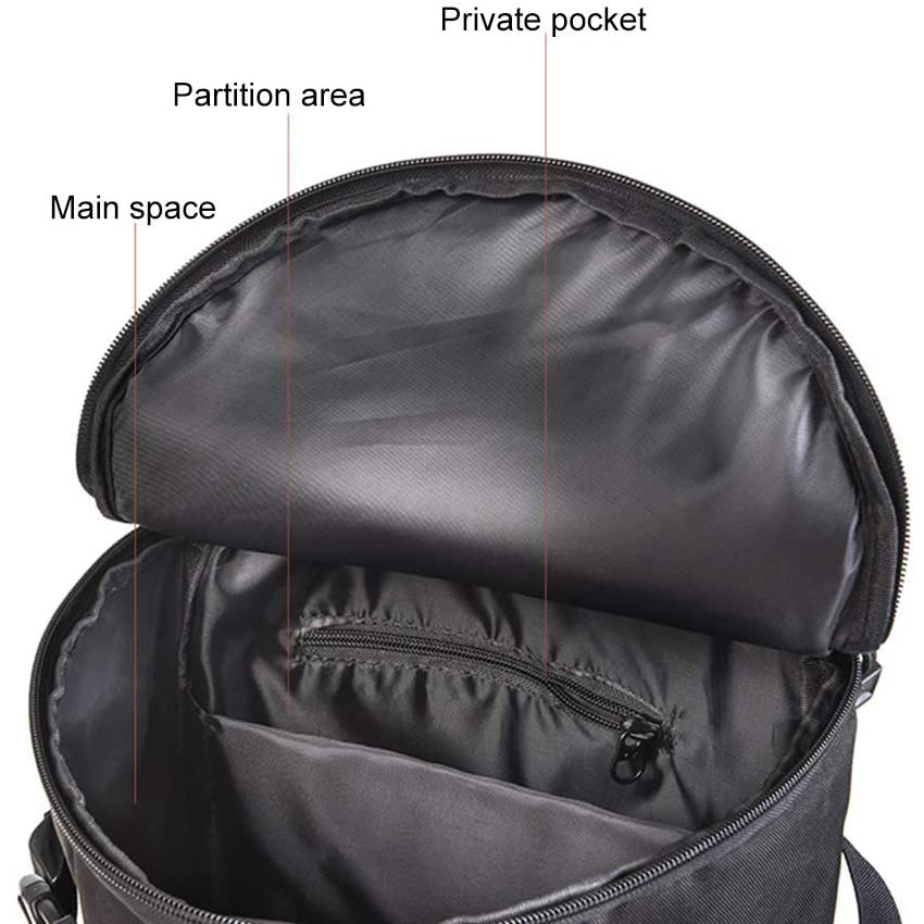 Large Capacity Polyester Fishing Bags Backpack with Rod Holder, Multifunctional Fishing Gear Bag