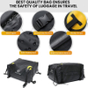 Roof Top Cargo Carrier, Waterproof Rooftop Cargo Bag for Cars, Trucks, Van and SUV - Soft Shell Luggage Rack on Car Topper Bag