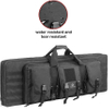 Military Style Double Rifle Bag Outdoor Tactical Carbine Cases Water Dust Resistant Case for Hunting Shooting Range Sports Storage and Transport Bag