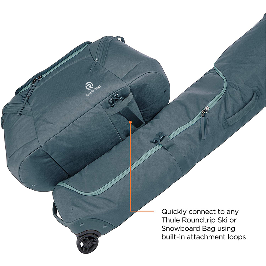 Large Capacity Storage Roundtrip Ski and Snowboard Duffel Bag