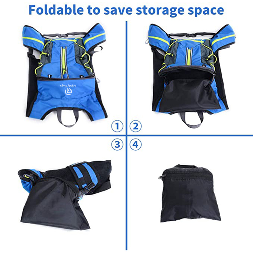 2L Water Bladder, Water Bladder Bottle Storage Backpack Suitable for Rave, Festival, Hiking, Running, Cycling, Camping, Skiing Hydration Backpack