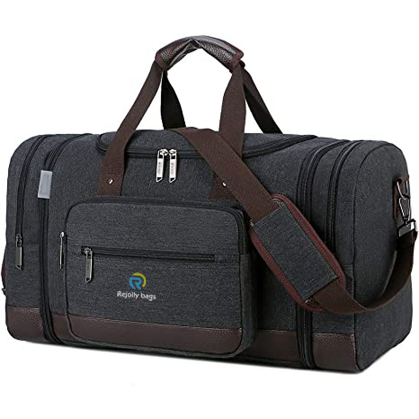 Large Capacity Travel Tote Weekend Luggage Convenient Carry on Duffel Bag