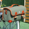Canvas Bike Handlebar Bag Bicycle Rear Rack Pannier Girl Shoulder Messenger Handbag